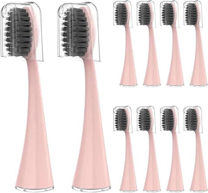 5/10pcs Compatible for Electric Toothbrush Head(10pcs Pink)
