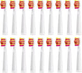 20 Pcs Toothbrush Heads Head Work Compatible for P11(20 PCS Pink)
