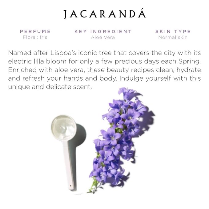 Benamôr Jacaranda Deluxe Shower Gel | Floral Scented Body Wash