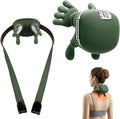 Neck Massager with Heat Shiatsu Neck and Back Massager with 4D Kneading for Shoulder and Cervical Pain Relax Muscle Tension Portable and Rechargeable for Home or Office Green