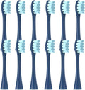 Compatible for Replacement Brush Heads for X/X PRO/ Z1/ F1/ One/Air 2 /SE Toothbrush Soft Bristle Nozzles Refill(12Blue)
