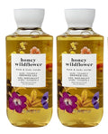 Bath &amp Body Works Signature Collection Shower Gel For Women10 fl oz Pack Of 2 (Honey Wildflower)