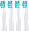 4 Pcs Replacement Brush Heads Compatible for Toothbrush Head Bristle Refill Tooth Clean(4 Pcs White)