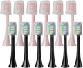 Replacement Brush Heads Compatible for SOOCAS X3U/X3Pro/X5/V1/D2/D3 6/12pcs Bristle Electric Toothbrush Sealed Packed(SHUSHI-PK6BK6)