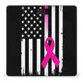 Digital Bathroom Weighing Scale Energy Saving Scale Smart Scale for Body Weight Breast Cancer Awareness Ribbon American Flag Black