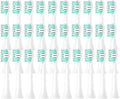 Electric Toothbrush Soft Bristle HeadsCompatible for Philips HX3120 3130 3216 3226 3240 3250 3260 3631(30pcs)