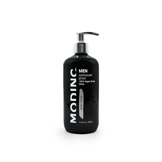 Modinc Luxury Australian Sport Body Wash Hydration Blend Vegan Cruelty Free Pump 11.5 Ounces