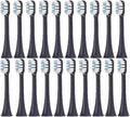9-30pcs Compatible with Replacement Toothbrush HeadsCompatible for T301/T302/T501/T501C(Purple-20pcs)