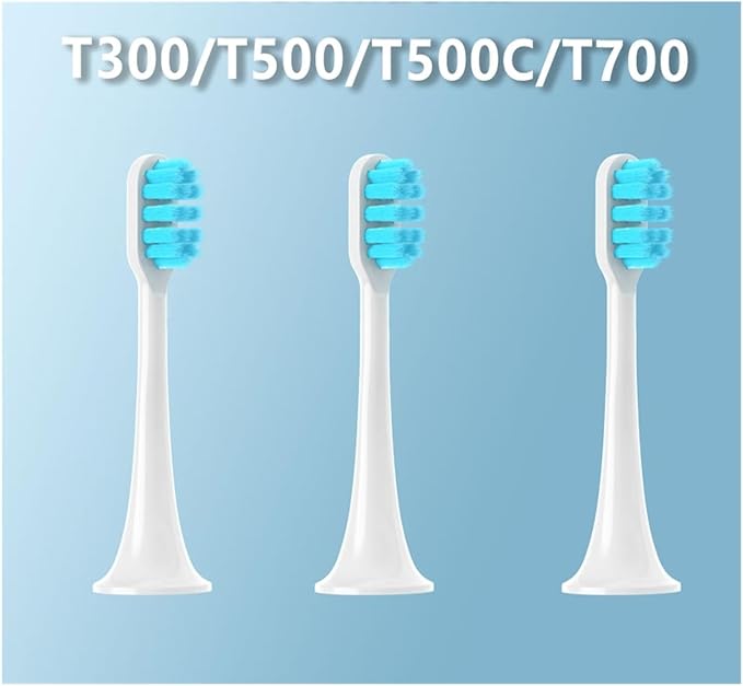 20pcs Replacement Toothbrush HeadsCompatible for T300/T500/T500C/T700 Vacuum Soft