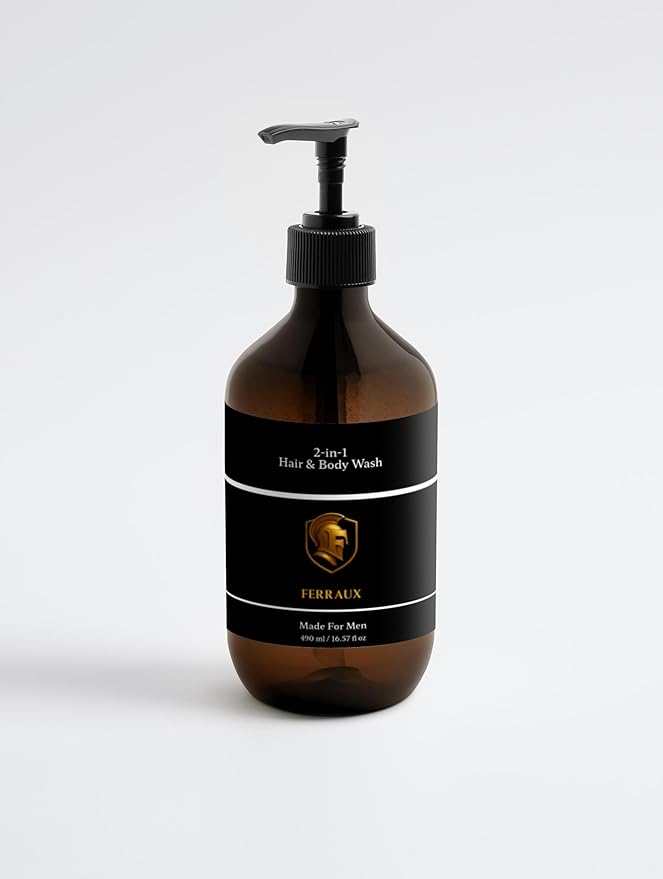 Ferraux 2-in-1 Hair &amp Body Wash For Men