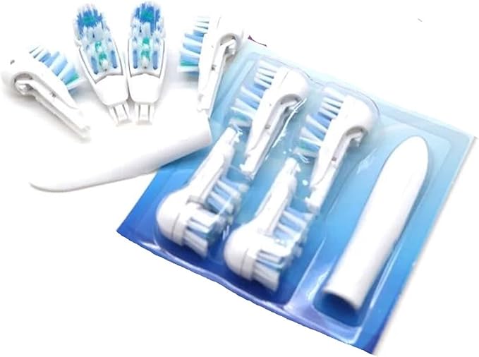 Sensitive Replacement Toothbrush Heads Refill Compatible with Cross Action Power 3733 4732 Clean Rotating Powerhead
