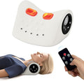 Neck Massager with Vibration Function 3 Modes Neck and Shoulder Relaxer Pillow with Heat 26°Angle Cervical Traction Device Massager with Heat for Pain Relief Deep Tissue