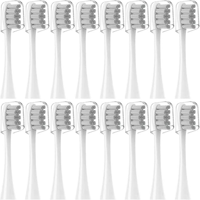 16pcs Replacement Brush Heads Compatible for Oclean Sonic X/Pro/ Z1/ SE F1 One PW01/03/05/07/09 P5 Electric Toothbrush(16 Pink)