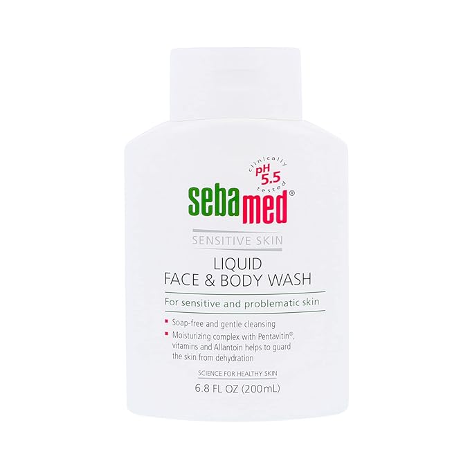 SEBAMED MOISTURIZING BODY LOTION WITH FACE &amp BODY WASH AND TRAVEL WASH