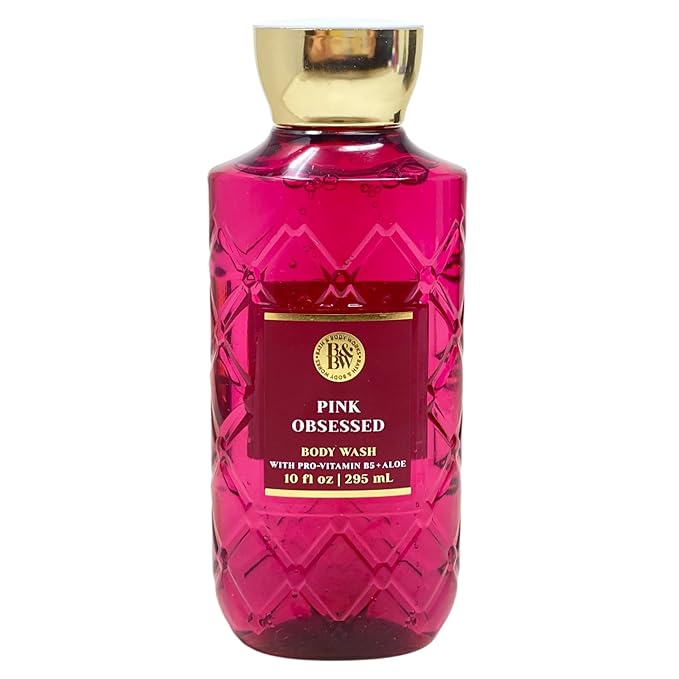 Bath &amp Body Works Womens Pink Obsessed 3 Body Wash with a Natural Oats Soap