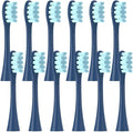 12pcs Replacement Brush Heads ForCompatible for Oclean X/X PRO/ Z1/ F1/ One/Air 2 /SE Sonic Electric Toothbrush Soft Bristle Nozzles(12pcs Blue)