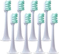 Replacement Toothbrush HeadsCompatible for Xiaomi T300 T500 Electric Teeth Brush(8 Green)
