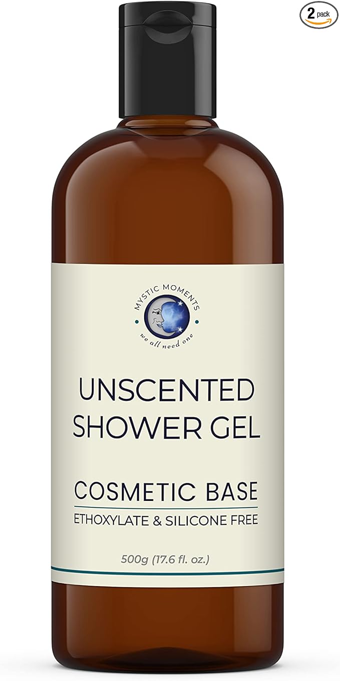 Mystic Moments Shower Gel Base - Paraben Free - 1Kg