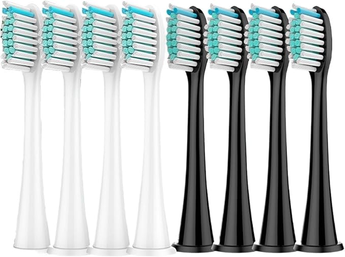 Toothbrush Head Replaceable Sonic Compatibility for Philips Sonicare's Brush(White 20pcs)