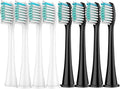 Toothbrush Head Replaceable Sonic Compatibility for Philips Sonicare's Brush(Black 20pc)