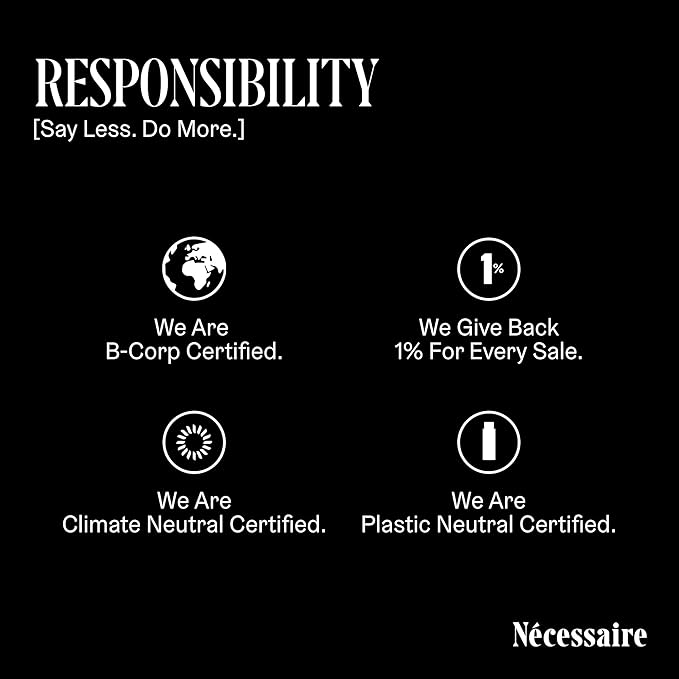 Nécessaire The Body Wash Santal - Multi-Oil Shower Gel Body Wash for Women + Men. Non-Comedogenic + Hypoallergenic for Sensitive Skin with Niacinamide. 8.4 fl oz.