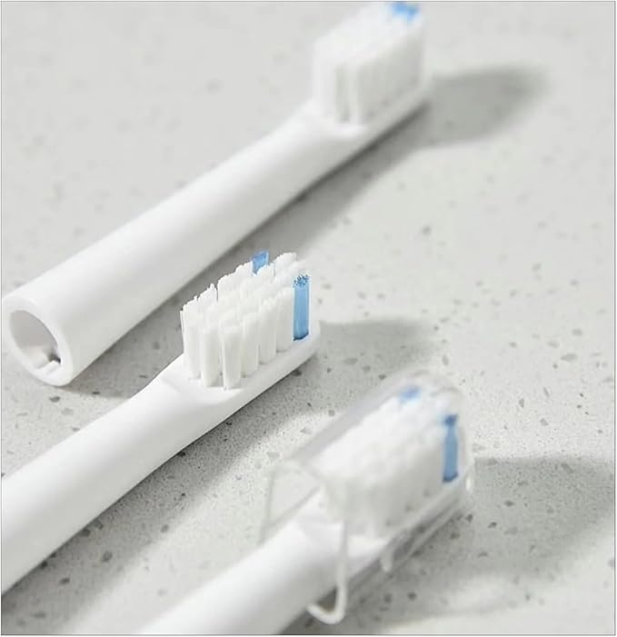 Compatible For Realme N1 N2 Electric Toothbrush Replacement Heads Sonic Smart Brush Heads Soft Bristle Nozzles(8pcs)