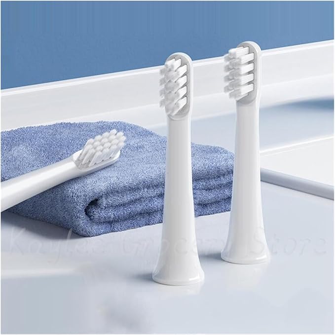 12/18PCS Replacement Brush Heads Compatible with T100 / MES603 Smart Electric Toothbrush Cleaning Whitening(18PCS)