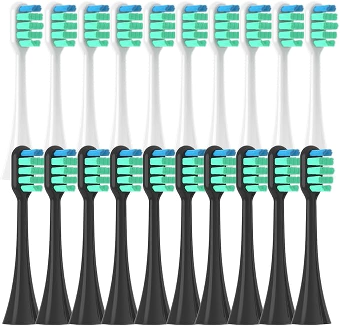10PCS Replaceable Brush Heads Compatible for DC01(10White)