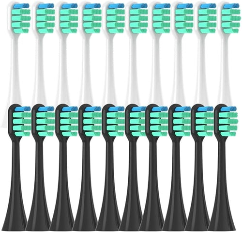 10PCS Replaceable Brush Heads Compatible for DC01(10White)