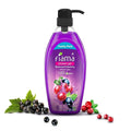 Fiaama Body Wash Shower Gel Blackcurrant &amp Bearberry 900 ml Family Pack For All Skin Types
