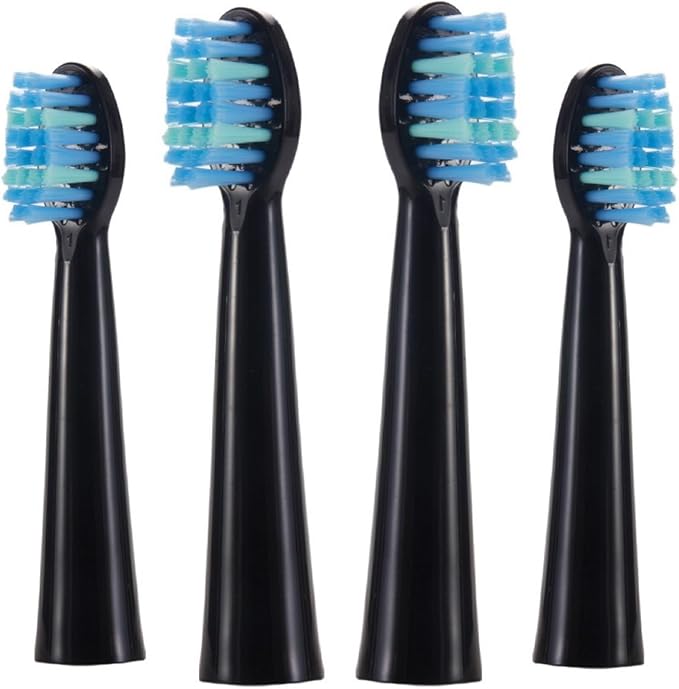 for AUX A11 Electric Toothbrush Replacement Heads Compatible for UPHYLIAN/KONKA/PHYLIAN Soft Brush Bristles Nozzles(8PCS Blue)