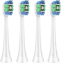 4 PCS Electric Toothbrush Replacement Head Tooth Brush Heads Compatible for HX3/6/9 Series Soft Bristles Nozzles(BL554)
