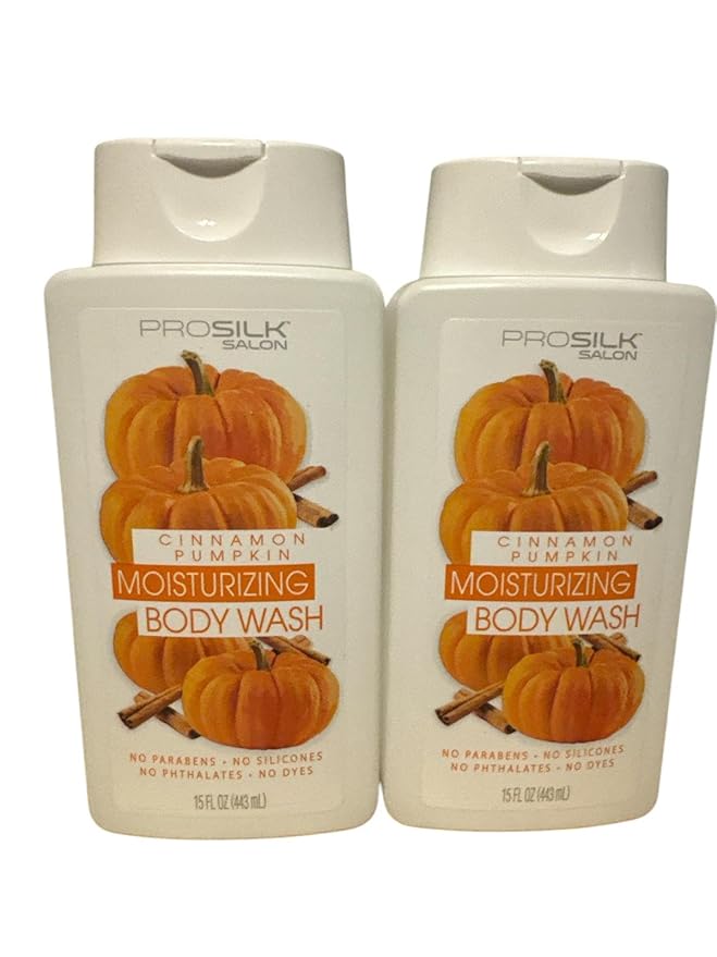 Pro Silk Salon Cinnamon Pumpkin Moisturizing Body Wash 15oz Limited Edition New