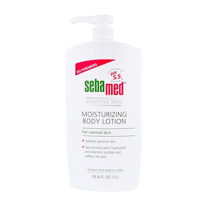 SEBAMED MOISTURIZING BODY LOTION WITH FACE &amp BODY WASH AND TRAVEL WASH