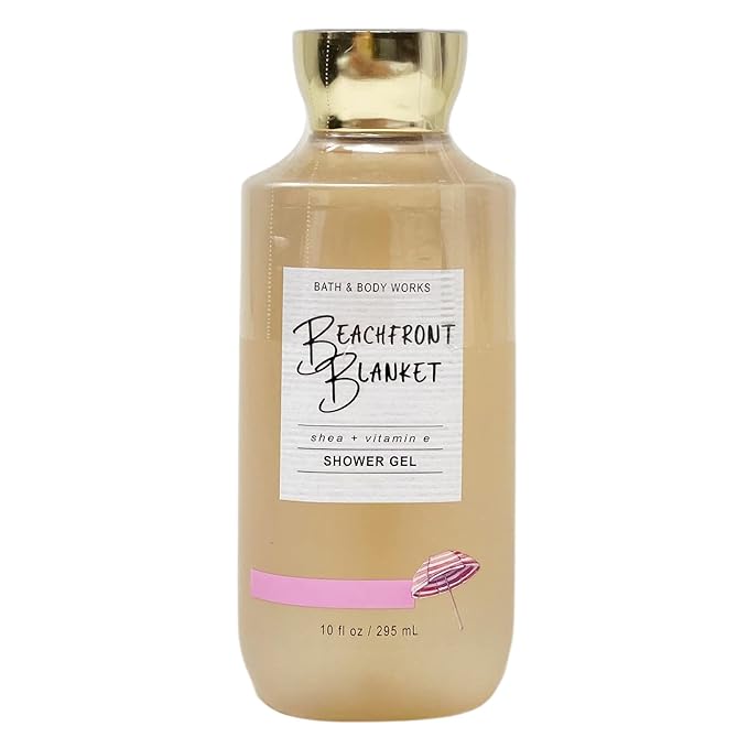 Bath &amp Body Works Beachfront Blanket - 2 - Pack Shower Gel Set - Full Size