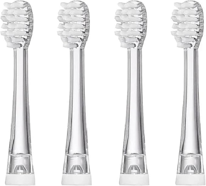 4/8/12/16 Pcs SG-831 Ultral Soft Bristle Replaceable Brush Heads Compatible for SG977/EK6/EK7/SG513 Electric Toothbrush Head(16 Pcs)