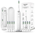 Wagner Stern Ultrasonic whitening Toothbrush with Pressure Sensor. 5 Brushing Modes and 4 Levels of Intensity 8 Soft bristles Travel case.