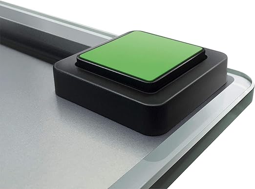 Soehnle Style Sense Compact 300 Bathroom Scales Compact Digital Weighing Scales Scales for Body Weight with Easy-to-Read LCD Display Extra-Flat Body Weight Scale Ideal for Small Bathrooms