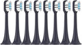 8PCS Replacement Brush HeadsCompatible for XIAOMI MIJIA T700Electric Toothbrush(8 PCS White)