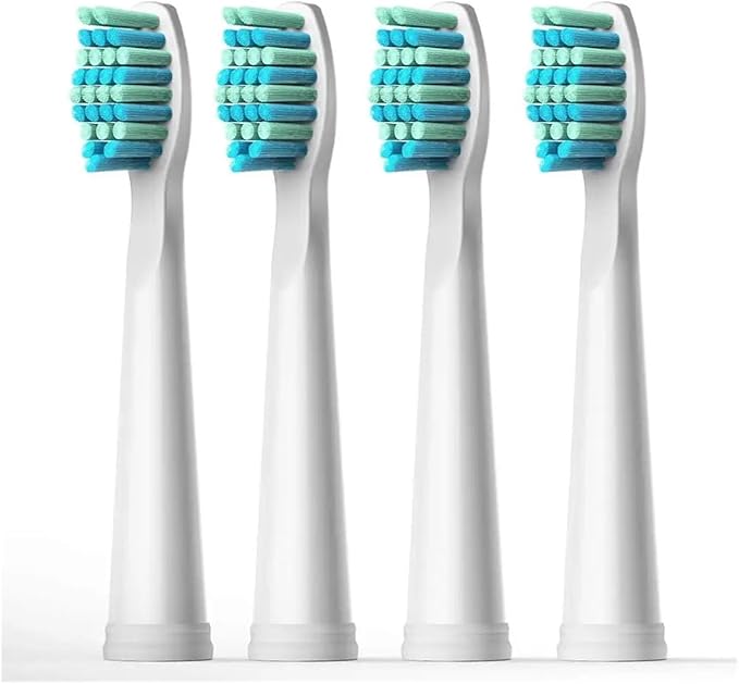 Compatible ForFairywill Electric Toothbrushes Replacement Heads Toothbrush Sets for FW-507 FW-508 FW-917 Head(FW01(1pack-4pcs))