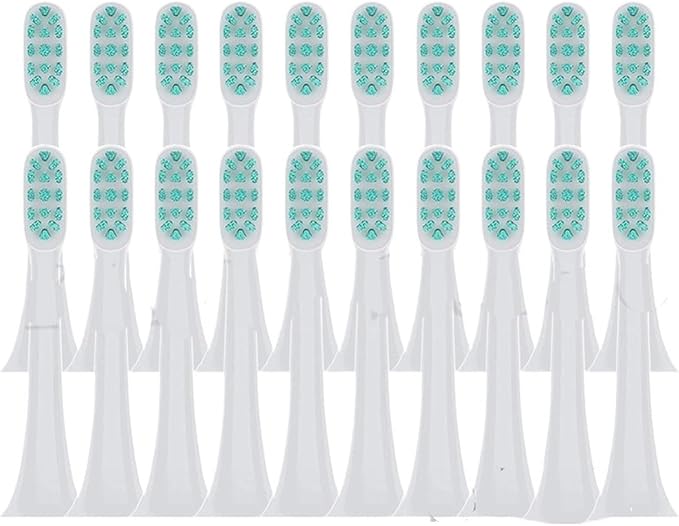 Replacement Brush HeadCompatible for Xiaomi T500/T300 Electric Toothbrush Nozzles Vacuum DDYS01SKS Heads(10PCS)