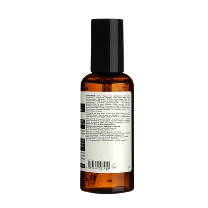 Aesop Petitgrain Reviving Body Gel | After-Sun Care with Grapefruit Rind Panthenol &amp Witch Hazel | Cooling Lightweight Moisturizer | 150 mL / 5 oz