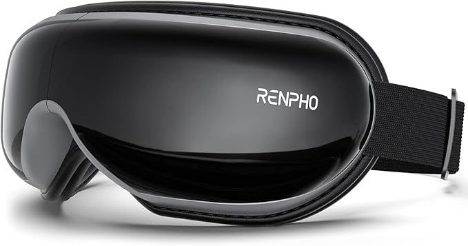 RENPHO Eye Massager with Heat Mothers Day Birthday Gifts for Mom Women Men Her FSA Eligible HSA Eye Mask for Migraine Relief Headache Massager for Dry Eyes Relax Reduce Strain Eyeris 1