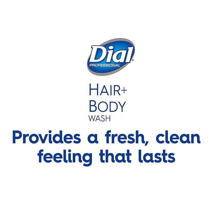 Dial Professional Hair Shampoo + Body Wash 1 Gallon 128 Fl Oz