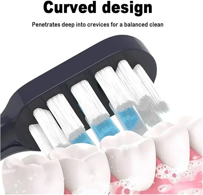 Compatible for Xiaomi Mijia T700 Sonic Electric Toothbrush Heads 3D Oral Replacement Tooth Brush Head 4PCS