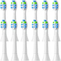 8-16Pack Replacement Toothbrush Heads Compatible with Philips Sonicare Electric Tooth Brush Refill(12pcs White)