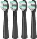 10 Pieces Replacement HeadsCompatible with Fairywill D7 / D8 Fw507 508 551 917 959 D1 D3 Black Toothbrush