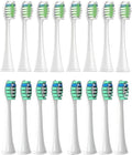 Replacement Brush Heads Compatible for Toothbrush Head HX3 HX6 HX9 Series HX3210 3211 6150 6500 6510 6530 9342 6730(8P1 8P2)