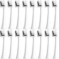 Toothbrush Replacement Heads Compatible for 2725/S2/S5/SX/SG972 Y7 Brush Nozzle16PCS(16White)