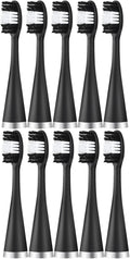 Compatible for 10pcs Toothbrush Replacement Brush Heads